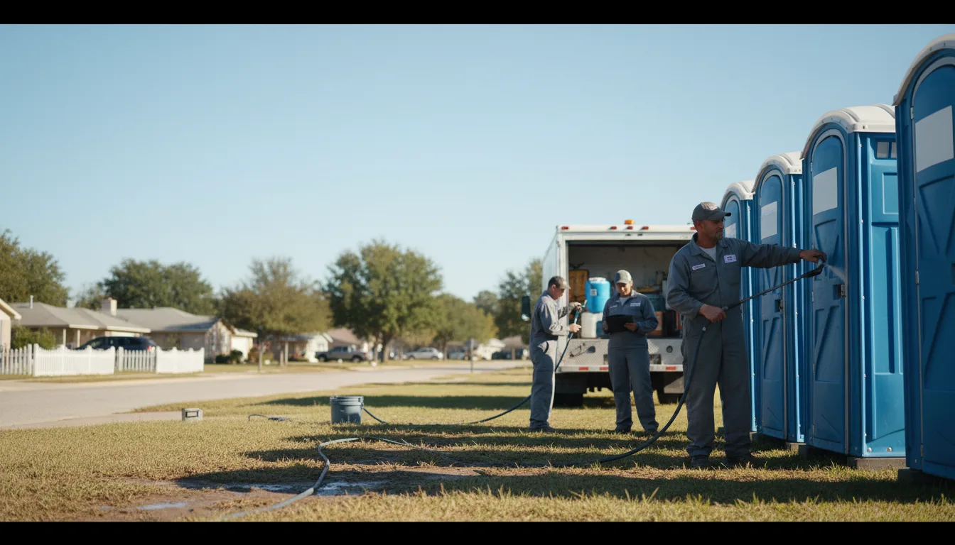 Long-Term Portable Toilet Rental in Loranger, LA near me